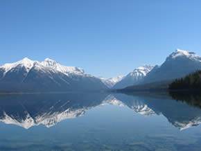 Lake McDonald in Glacier National Park