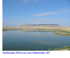 Martinsdale Reservoir