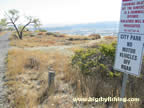 No Off Road Vehicles Allowed on the Rimrocks - NOT!