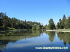 This is the Duck Pond in Woodland Park in Kalispell