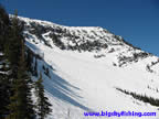 A view of the North Bowl taken from the Bridger Chair Lift