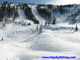 The bottom of the East Bowl