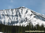 Castle Rock Peak at Moonlight Basin Ski Resort