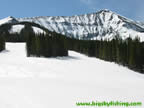 Castle Peak and the Elkhorn Ski Run