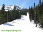 The fun Meriwether Ski Run at Moonlight Basin