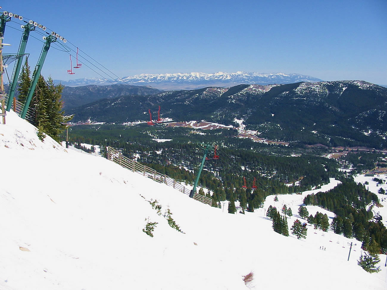 View of Ski Area From the Base Area