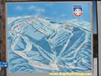 Photo of the Trail Map at Montana Snowbowl