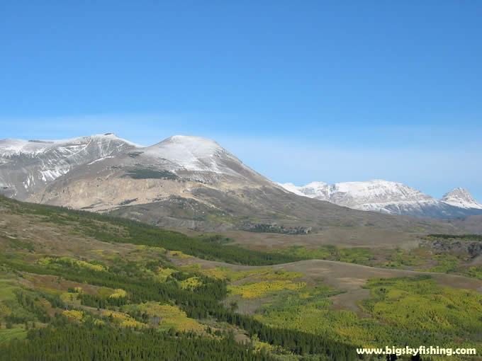 Where prairie meets mountains - the eastern side of Glacier National Park