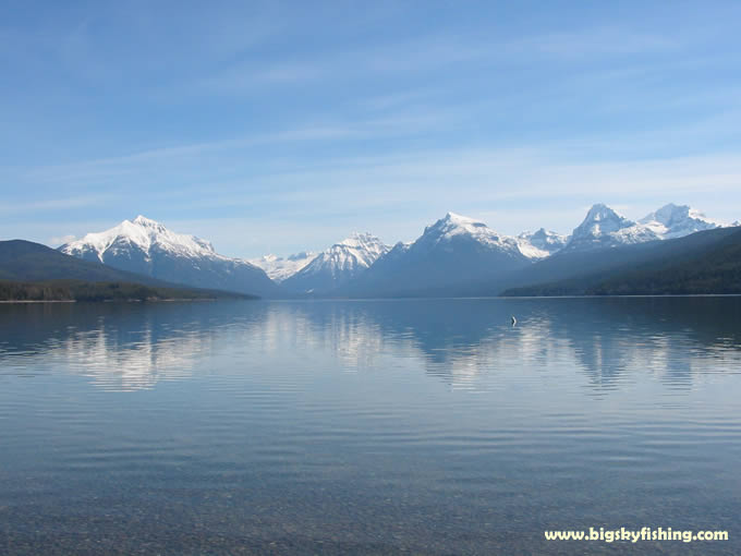 Lake McDonald in Glacier National Park