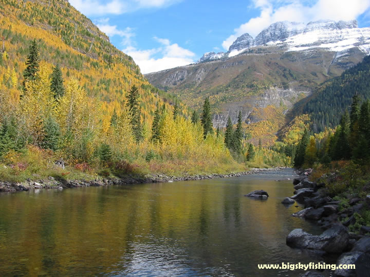 Upper McDonald Creek and the Garden Wall