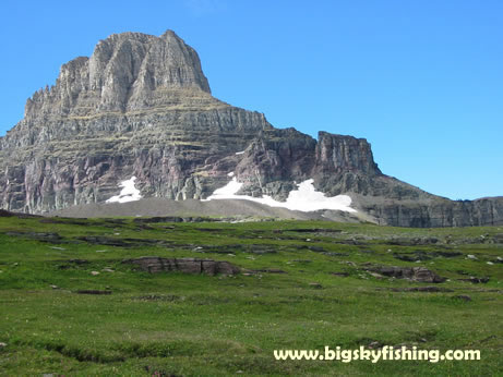 Mt. Oberlin in Glacier National Park at Logan Pass