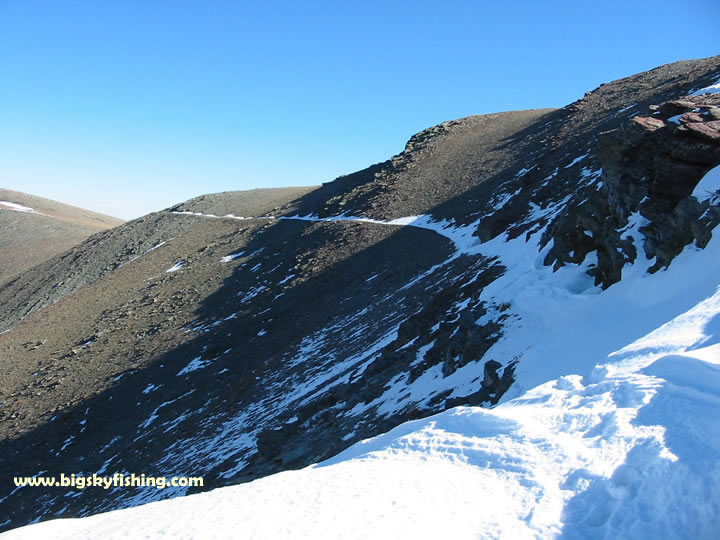 Early Snow along the Scenic Point Trail