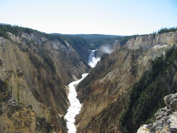 Yellowstone River seen from Artist Point