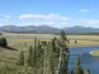 Yellowstone River in Hayden Valley (96,369 bytes)