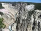 Yellowstone River seen from Lookout Point (149,571 bytes)