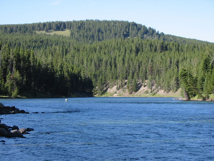 Fishing the Yellowstone River