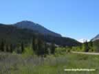 Mountains along the Rocky Mountain Front near the Teton River (40,993 bytes)
