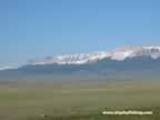 The Rocky Mountain Front - notice the lack of any foothills (23,095 bytes)