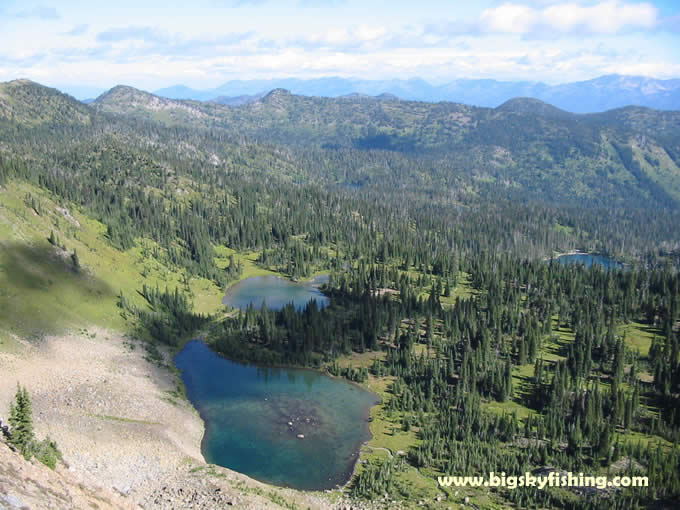 Picnic Lakes in the Jewel Basin Hiking Area