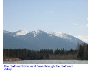The mainstem of the Flathead River