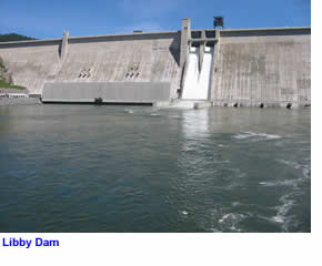 Kootenai River at Libby Dam