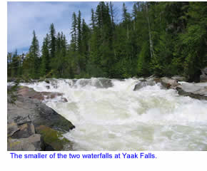 Yaak River at Yaak Falls