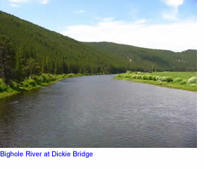 Big Hole River at Dickie Bridge