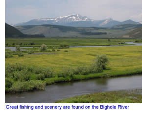 The Bighole River near Dickie Bridge