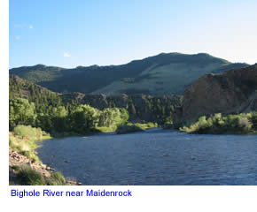 Big Hole River near Maidenrock Fishing Access Site