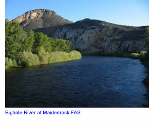 Big Hole River at Maidenrock Fishing Access Site