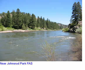 Blackfoot River at Johnsrud Park FAS