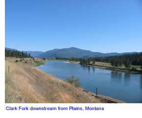 Clark Fork below Plains