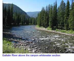 Gallatin River above Big Sky