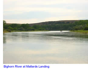 Bighorn River at Mallards Landing