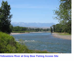 Yellowstone River at Mallards Landing