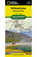 Yellowstone National Park Trails Illustrated Map