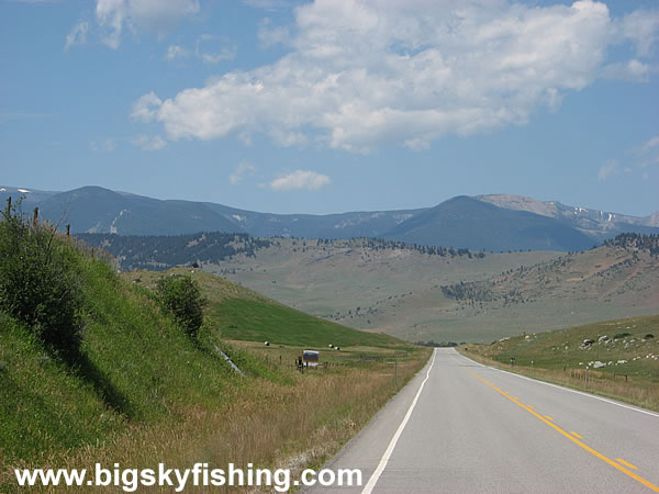 Scenic Views Near Nye, Montana