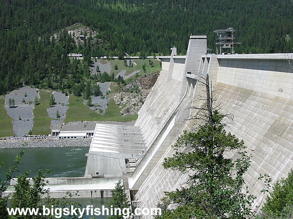 Another View of Libby Dam in Northwest Montana