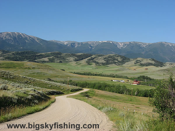 Rolling Foothills of the Beartooth Mountains in Montana #1
