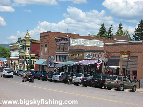 Downtown Philipsburg, Montana