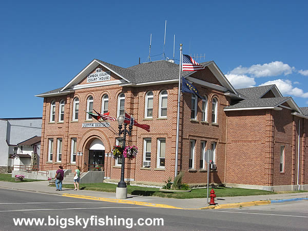 The Courthouse in Red Lodge, Montana