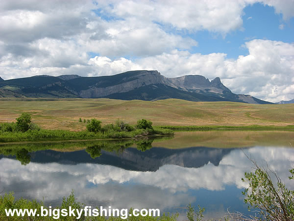 Nilan Reservoir & The Rocky Mountain Front in Montana, #2
