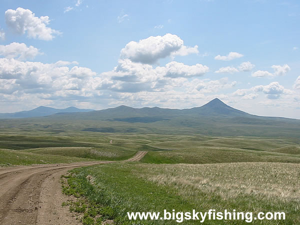 Expansive Views on the Sweet Grass Hills Backcountry Drive