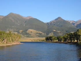 Mt. Gould in Glaicer Park, taken with a Canon a40