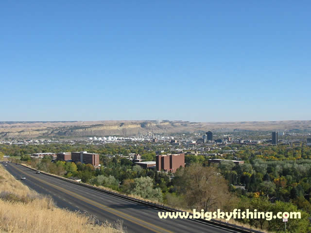 Downtown Billings Seen From the Rimrocks