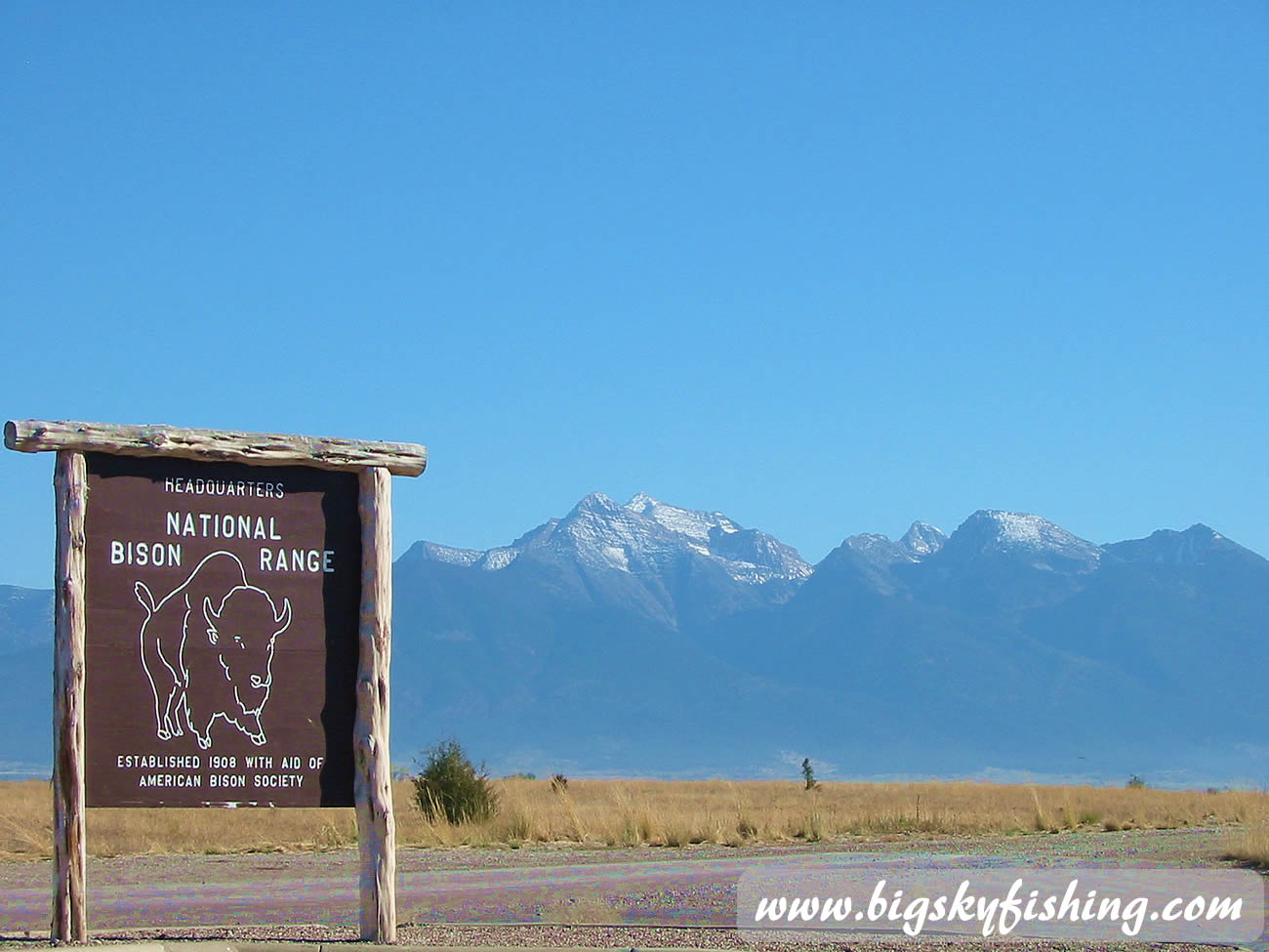 The Entrance to the National Bison Range
