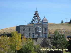 Historic Blue House and Firetower in Helena