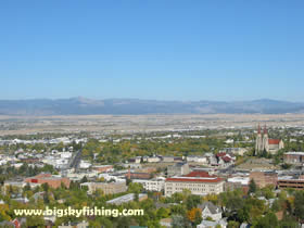 Overview Shot of Downtown Helena
