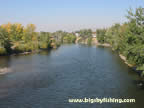 The Clark Fork in Missoula, Montana 