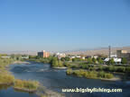 The Clark Fork and Downtown Missoula, MT 